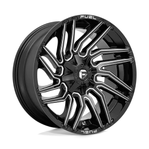 Fuel – D773 TYPHOON – Black – 22″x10″ -18mm – Summer Wheels – D77322008247